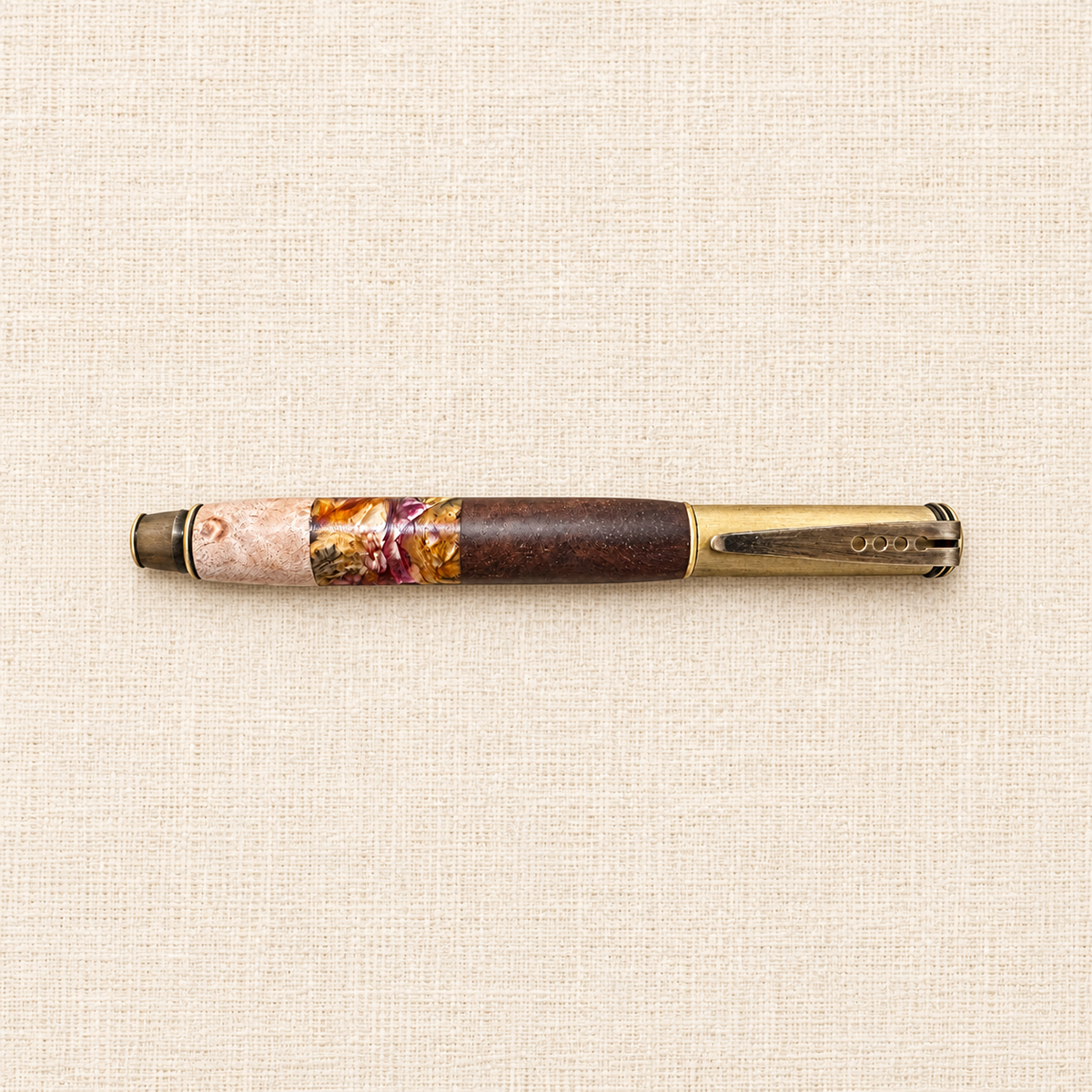 The Traveler Satchel Pen ~ Handmade Rollerball Pens