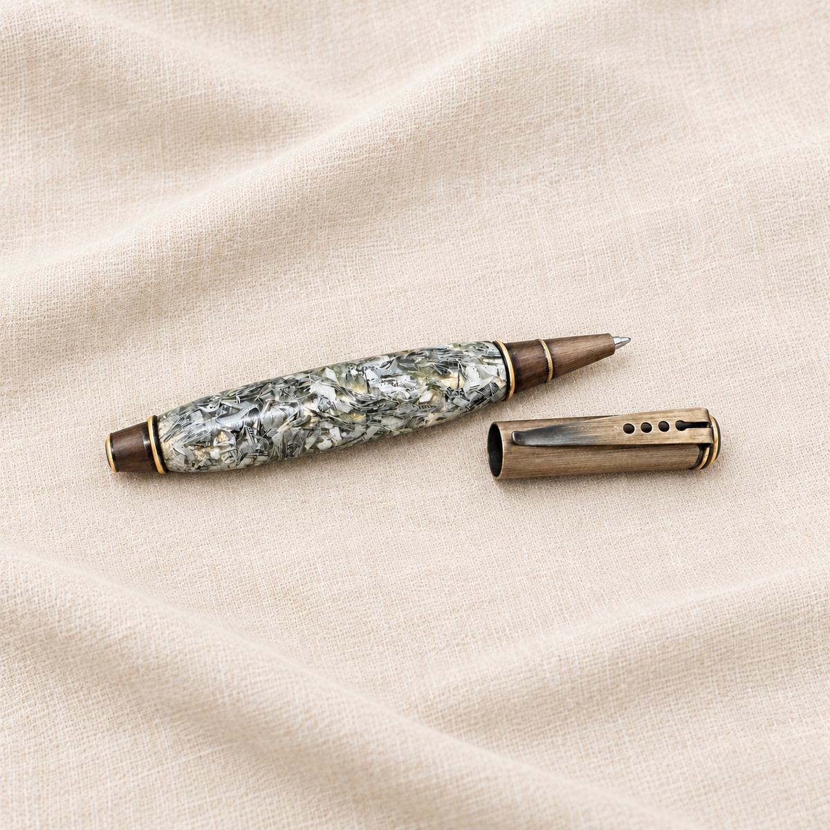 The Traveler Satchel Pen ~ Handmade Rollerball Pens