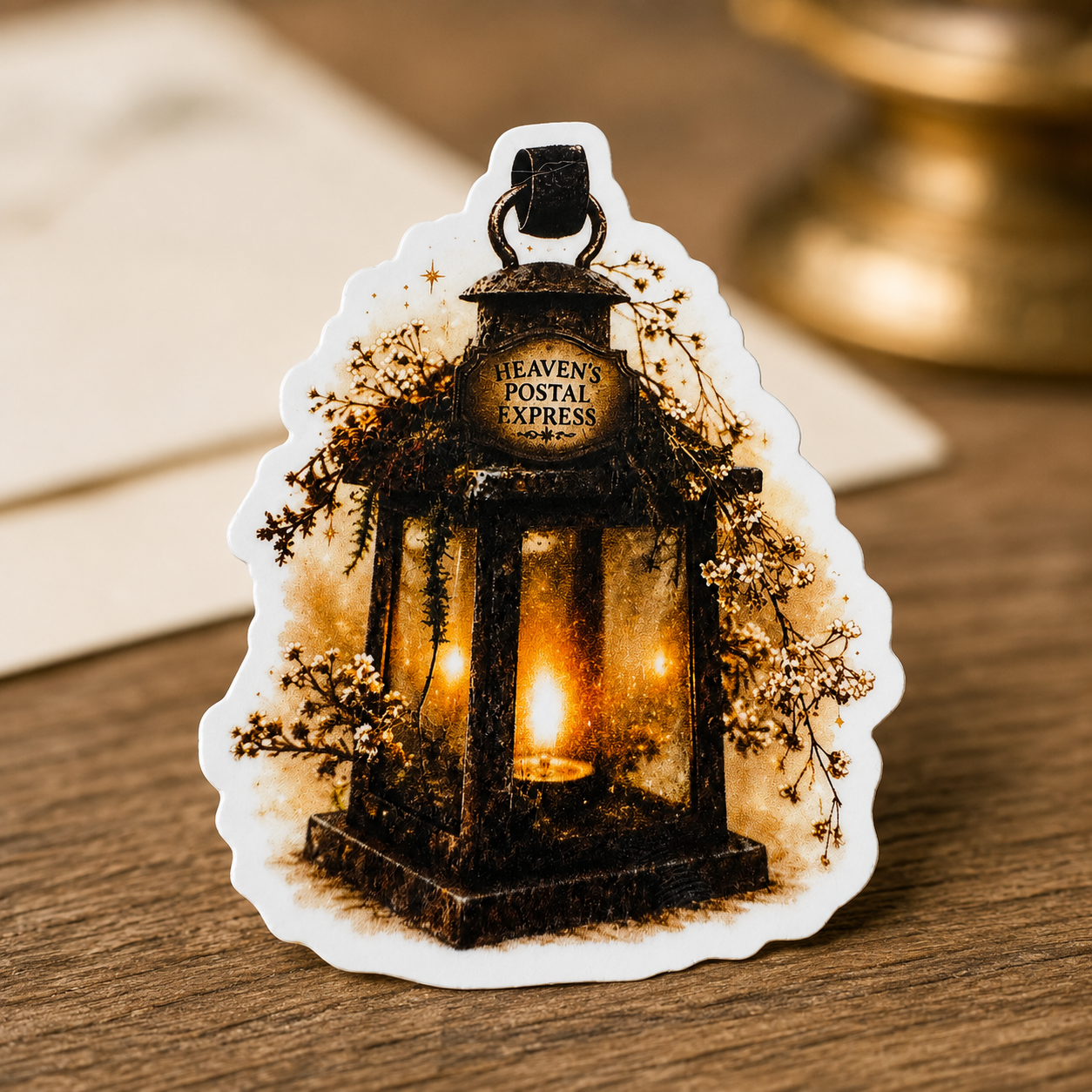 The Station Lantern ~ Vinyl Sticker